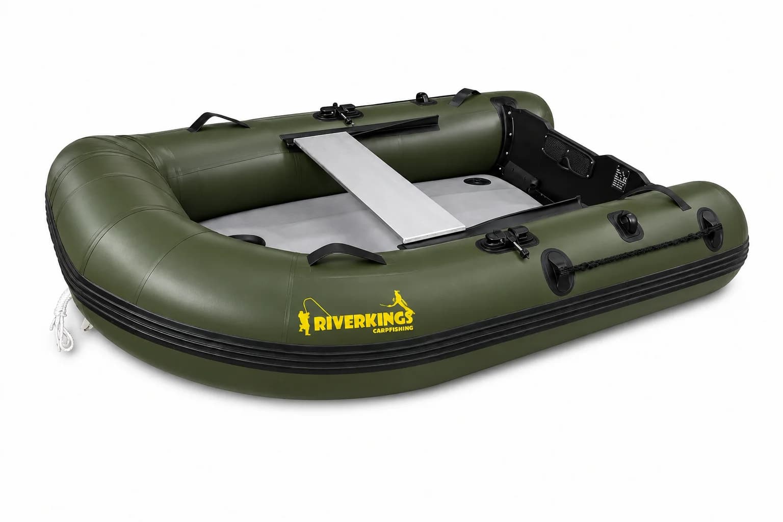 Riverkings Bison Boten - Military Green